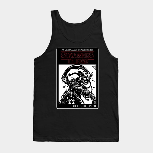 TIE FIGHTER PILOT Tank Top by xtrospectiv